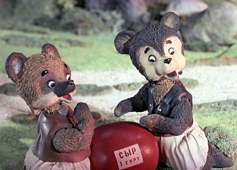 &quot;Два жадных медвежонка&quot;. Режиссер Владимир Дегтярев. 1954