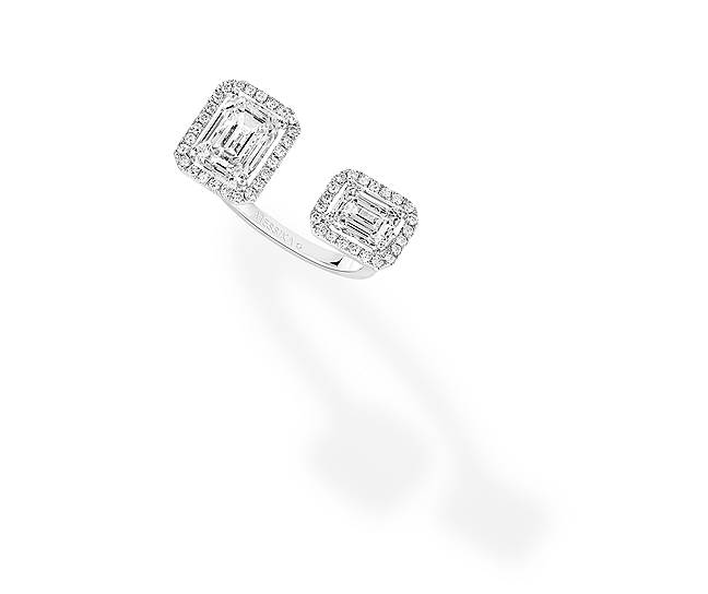 Кольцо Ritzy, коллекция High Jewelry Paris est une fete, белое золото, бриллианты