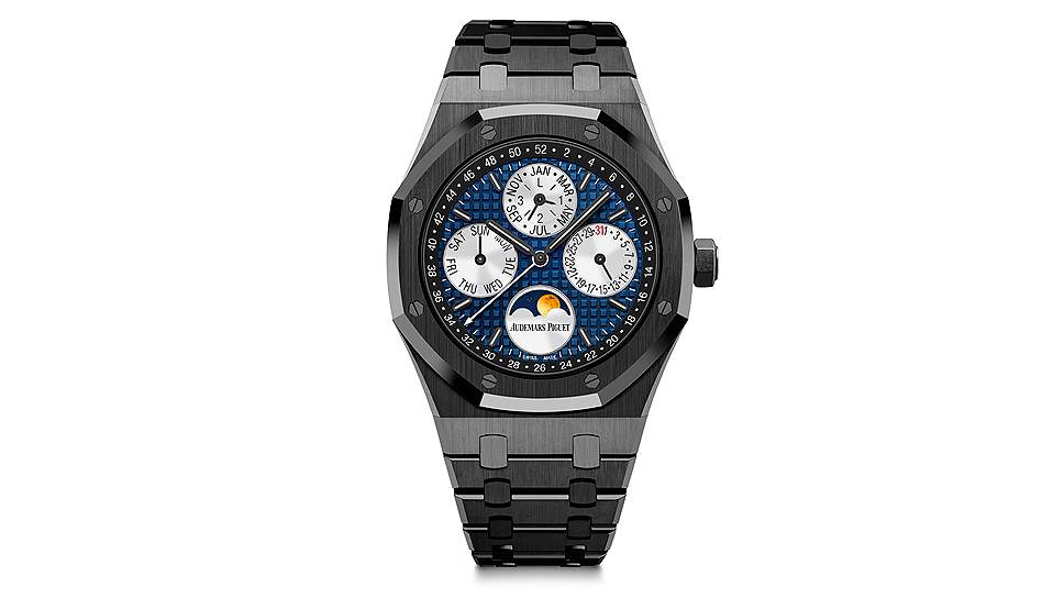 Audemars Piguet Royal Oak Perpetual Calendar in black ceramic