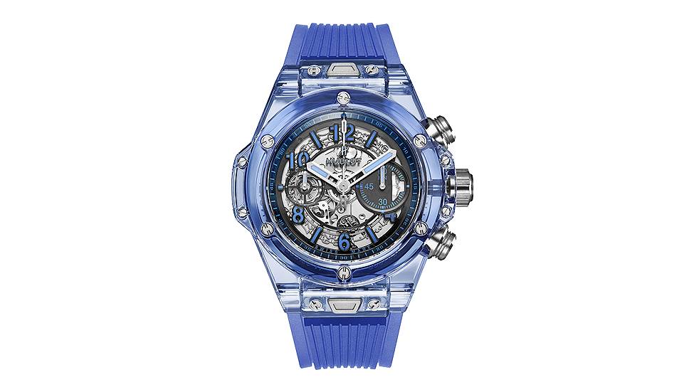 Big Bang Unico Blue Sapphire, сапфир