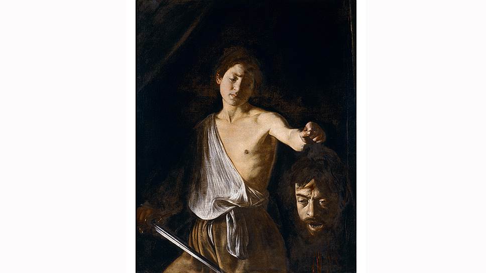 &quot;Давид с головой Голиафа&quot;, 1607-1610, галерея Боргезе 
