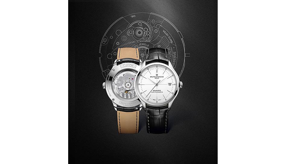 Baume &amp; Mercier Clifton Baumatic замечательны не только сами по себе, но и тем, что в них стоит собственный механизм марки, который назван Baumatic 
