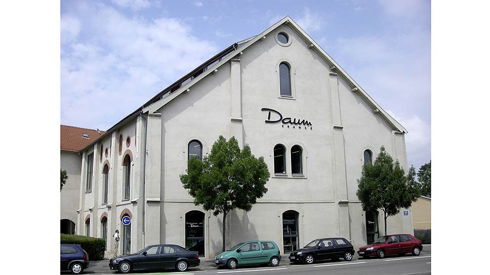 Фабрика Daum в Нанси 
