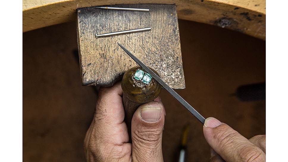 Процесс изготовления украшений Guarani 