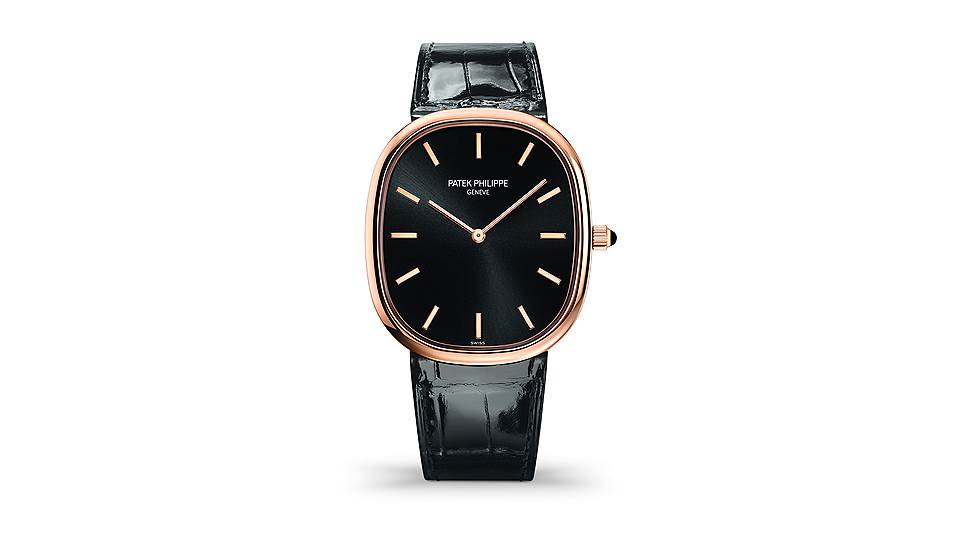 За 50 лет часы Patek Philippe Golden Ellipse претерпели множество изменений: менялись размер и форма корпуса, материалы, цвет циферблата, ремешок; выпускались и ювелирные модели