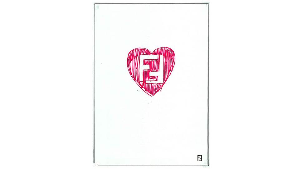 Логотип Fendi, 1985-1986 годы 