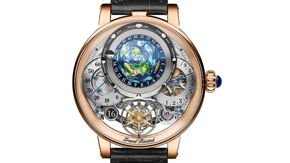 Bovet 1822 Recital 22 Grand Recital. Корпус красного золота 46,3 мм. Мануфактурный механизм с ручным заводом и запасом хода в 216 часов. Лимитированная серия 60 экз. 468 500 CHF