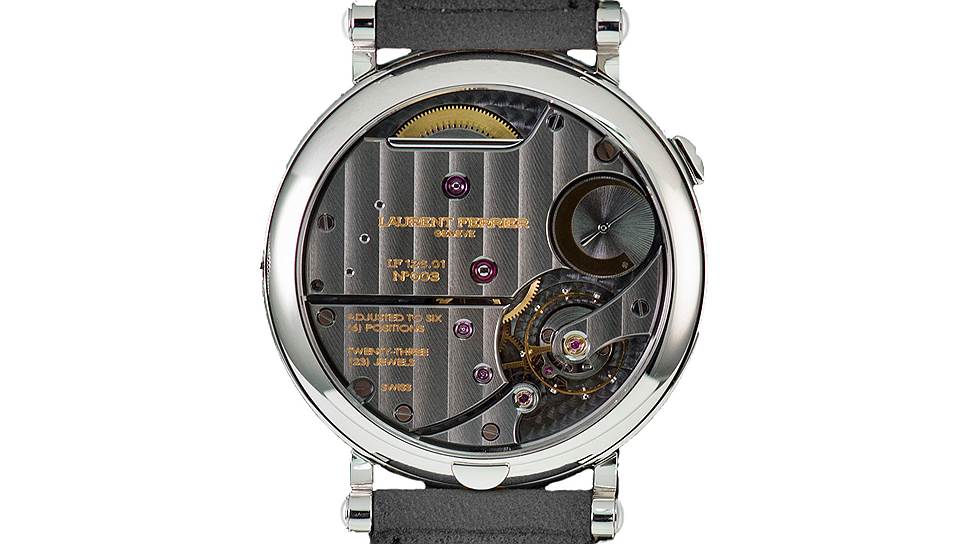 Laurent Ferrier Galet Annual Calendar School Piece. Стальной корпус 40 мм. Мануфактурный механизм с ручным заводом и запасом хода в 80 часов. 50 000 CHF