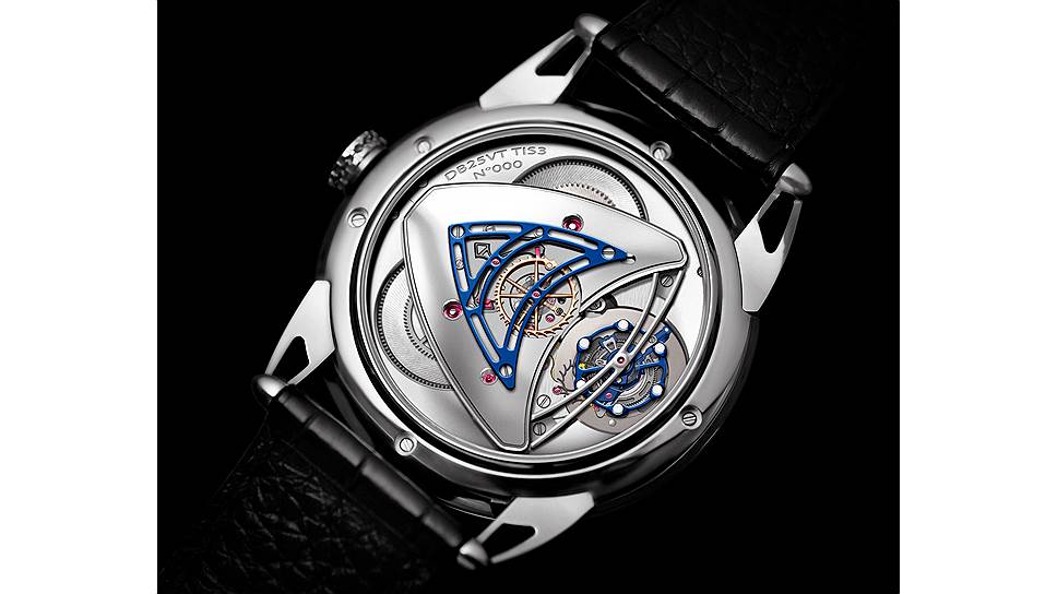 De Bethune DB25 Starry Varius Chronometre Tourbillon. Титановый корпус 42 мм. Механизм
с ручным заводом, запасом хода в 96 часов и турбийоном. Лимитированная серия 20 экз.197 000 CHF