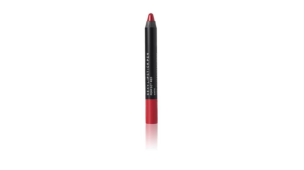 Матовая помада-карандаш для губ Perfect Red, Sexy Lipstick Pen, Romanovamakeup