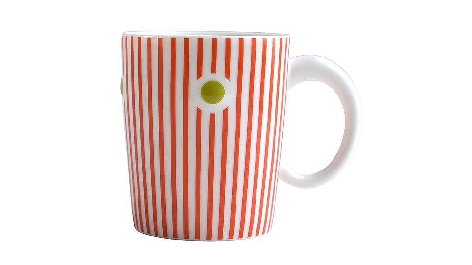Кружка Delphos, Olivier Gagnere for Bernardaud, фарфор, позолота
