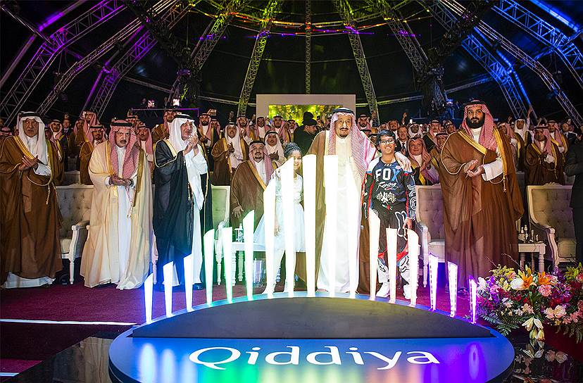 The qiddiya recreational project is designed to transform the Riyadh metropolis to international cultural center