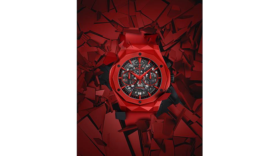 Hublot Classic Fusion Aerofusion Chronograph Orlinski Red Magic