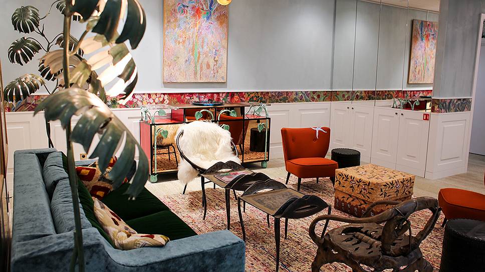 Интерьер Maison Sisley, первого дома красоты Sisley