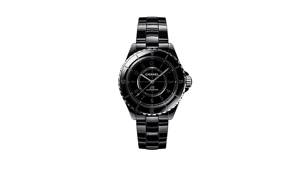 Chanel, часы J12 Phantom, керамика, 38 мм, механизм с автоматическим подзаводом
