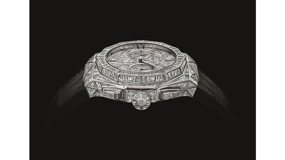 Classic Fusion Chronograph Orlinski High Jewellery, 45 мм, белое золото, механизм с автоматическим подзаводом