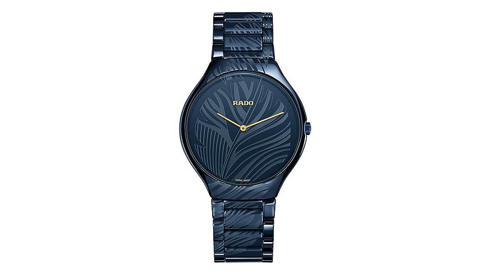 Часы Rado True Thinline My Bird, созданные в сотрудничестве с художником и дизайнером российского происхождения Евгенией Миро