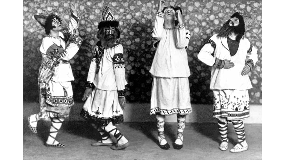 Костюмы к балету «Весна священная», 1913 год