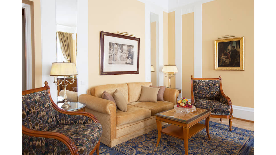 В номере отеля Cipriani