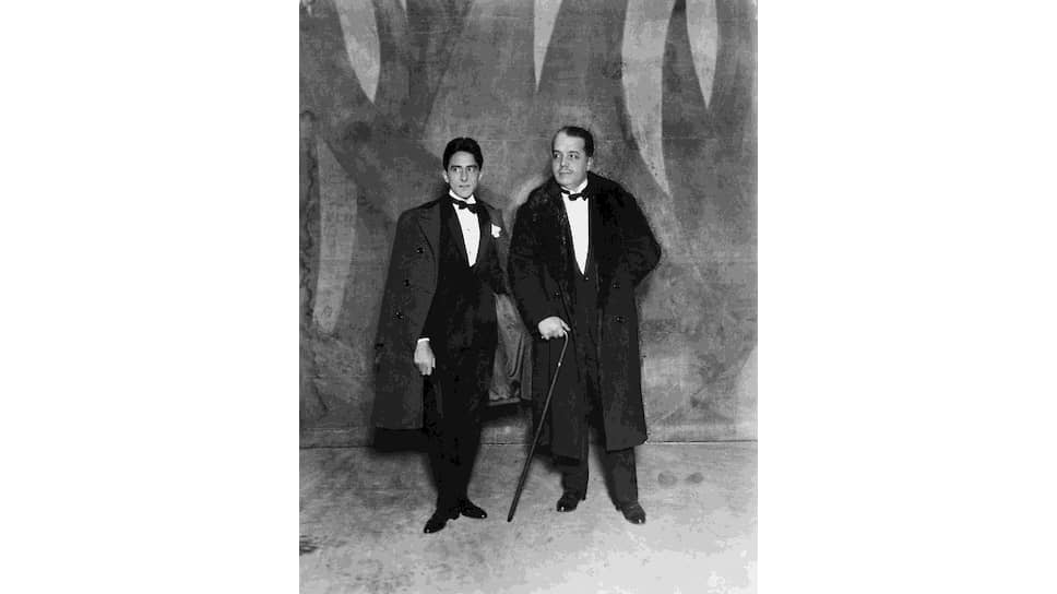 Жан Кокто и Сергей Дягилев, 1924 год