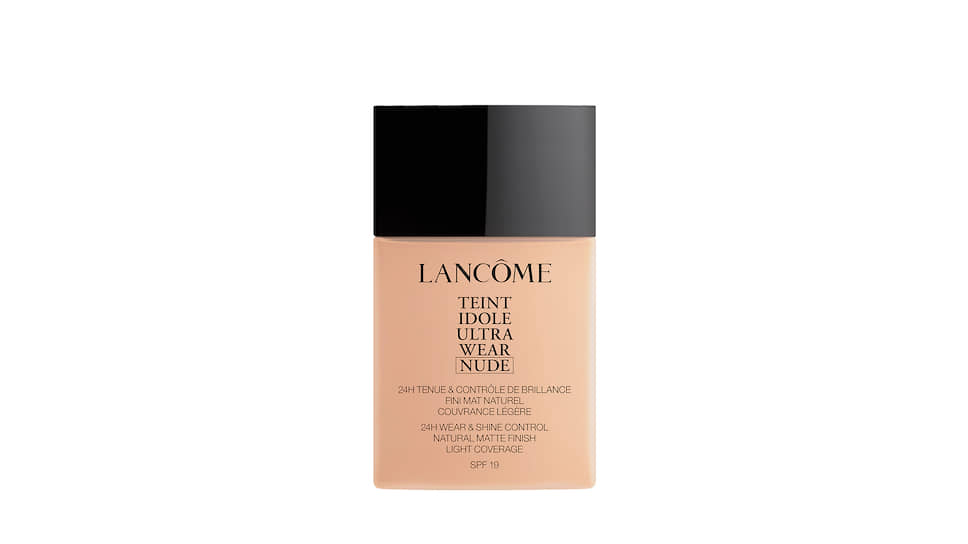 Тональный флюид Teint Idole Ultra Wear Nude SPF 19, Lancome