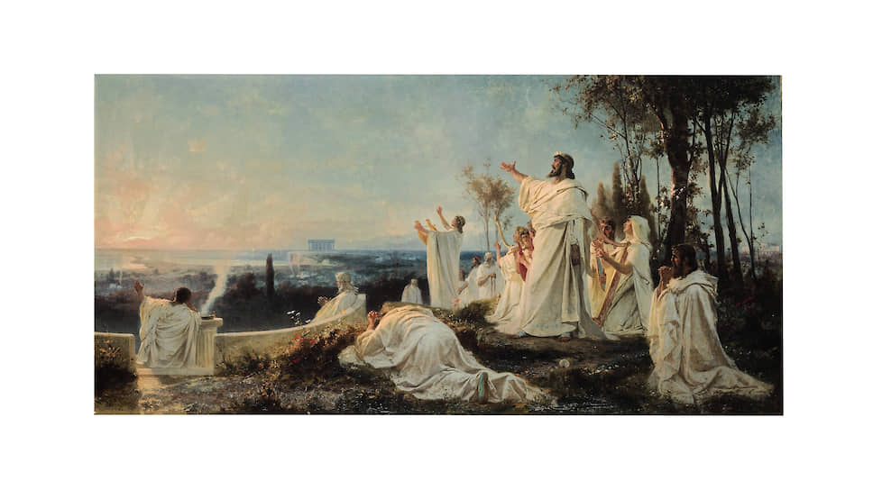 Федор Бронников, «Гимн пифагорейцев восходящему солнцу», 1877 год