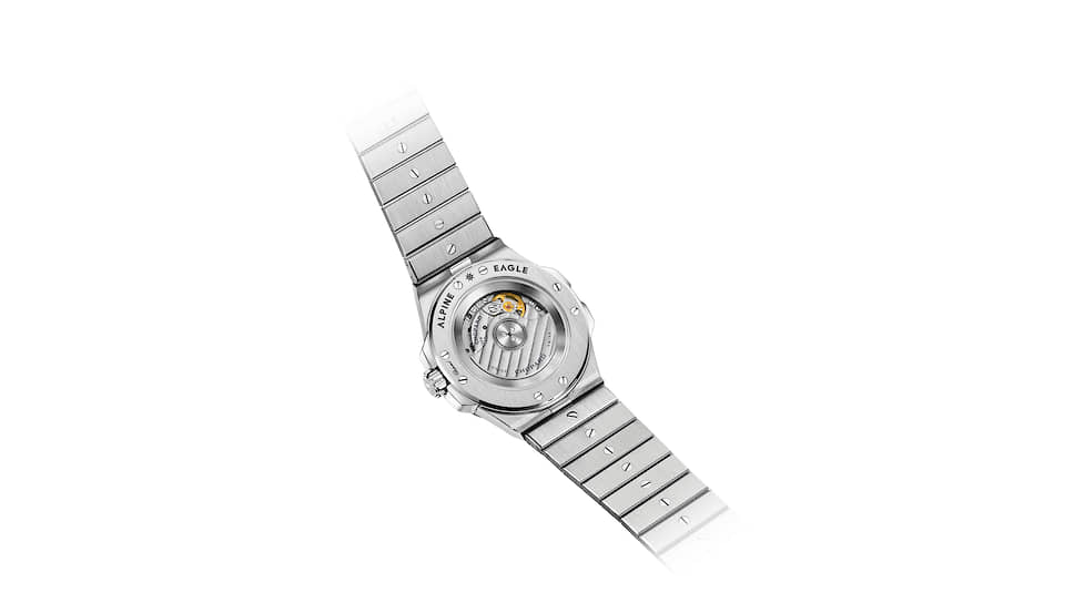 Chopard Alpine Eagle в корпусе 41 мм Lucent Steel A223 с мануфактурным механизмом 01.01-C с 60-часовым запасом хода и сертификатом COSC. Задняя крышка из сапфирового стекла 