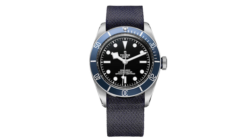 Tudor Black Bay, корпус 41 мм, сталь, алюминиевый ободок, мануфактурный механизм MT5602 с автоматическим подзаводом