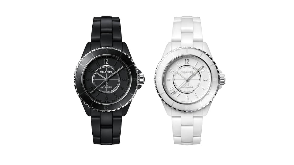 Лот 23 — Chanel The J12 Inseparable For Only Watch 2019. Эстимейт: CHF 22,5–27,5 тыс. Продажа: CHF 130 тыс.