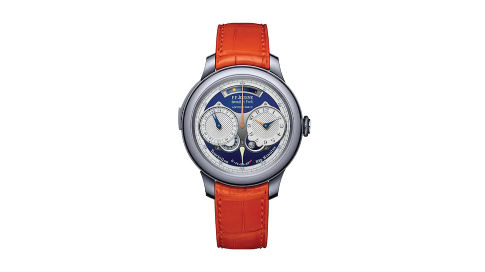 Лот 11 — F.P. Journe Astronomic Blue. Эстимейт: CHF 300–600 тыс. Продажа: CHF 1,8 млн