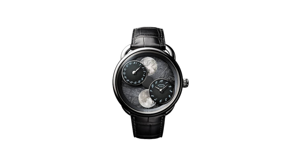 Лот 4 — Hermes Arceau l&#39;heure de la lune Only Watch. Эстимейт: CHF 35–55 тыс. Продажа: CHF 210 тыс.