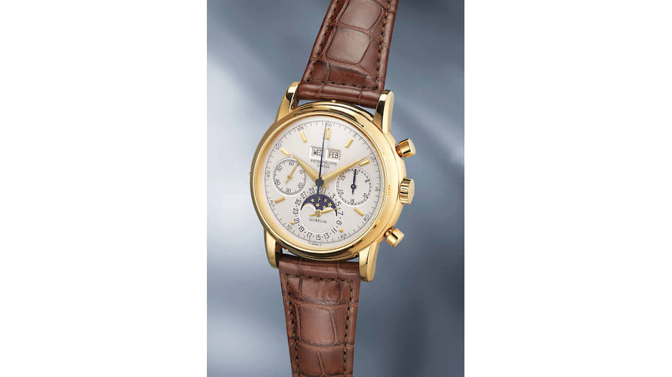 Лот 21 —Patek Philippe (signed Gubelin). Ref. 2499/100. 1981 год. Эстимейт: CHF 350–700 тыс. Продажа: CHF 462,5 тыс.