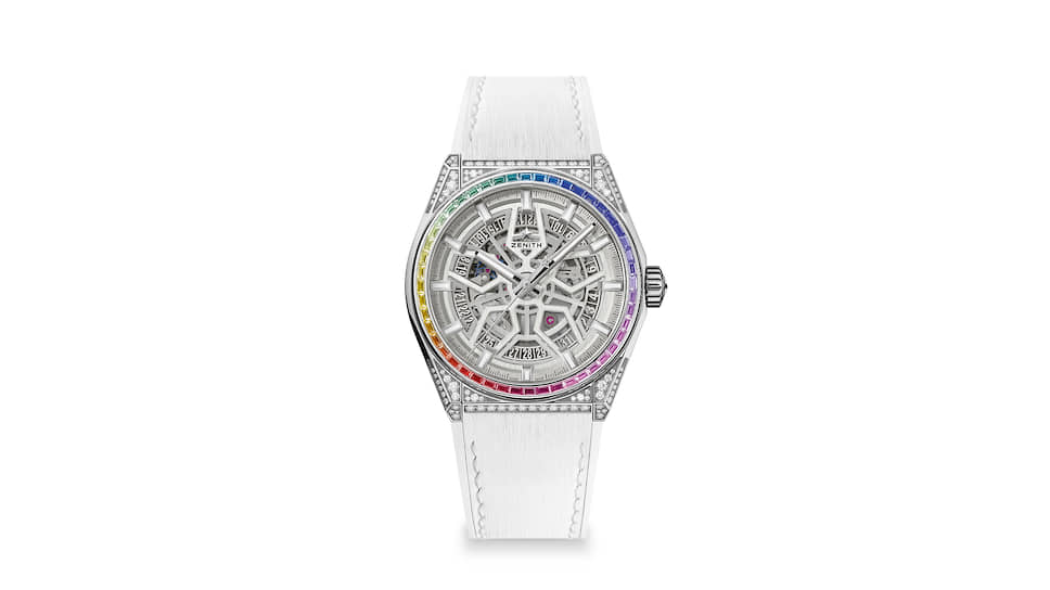 Часы Zenith Defy Classic High Jewelry Rainbow