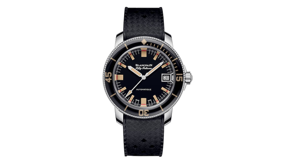 Blancpain, Fifty Fathoms Barakuda Limited Edition. Желанная многими «Барракуда» 1960-х годов возрождена в мельчайших деталях вроде двухцветных светящихся меток