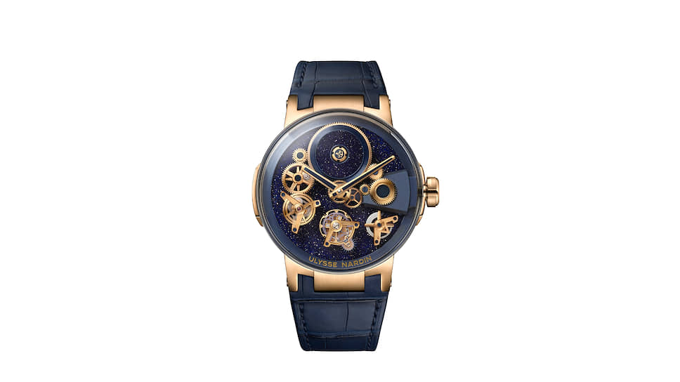 Часы Ulysse Nardin из коллекции Executive Tourbillon Free Wheel