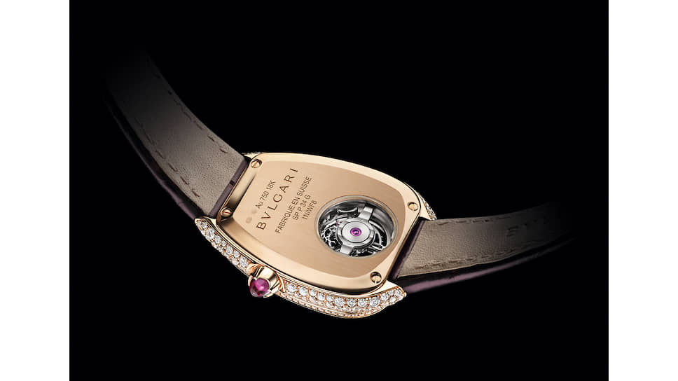 Задняя крышка часов Bvlgari Serpenti Seduttori Tourbillon