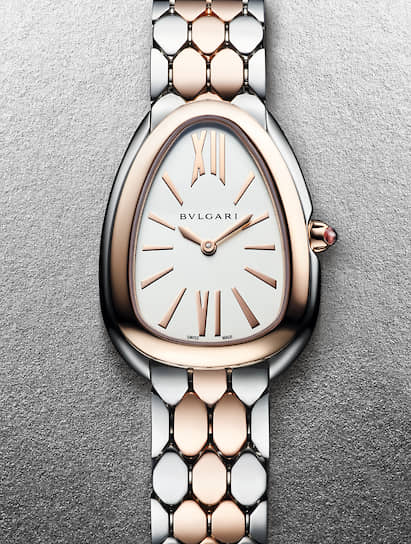 Bvlgari Serpenti Seduttori Steel and Rose Gold