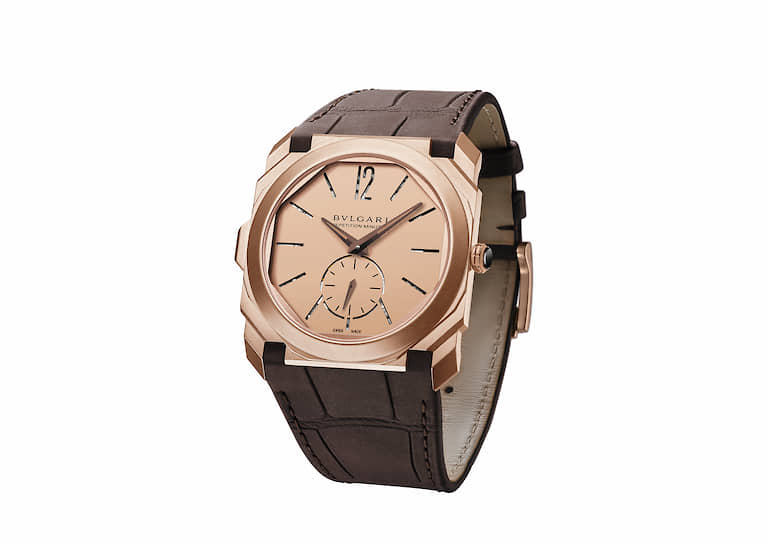 Bvlgari Octo Finissimo Minute Repeater Sandblasted Rose Gold