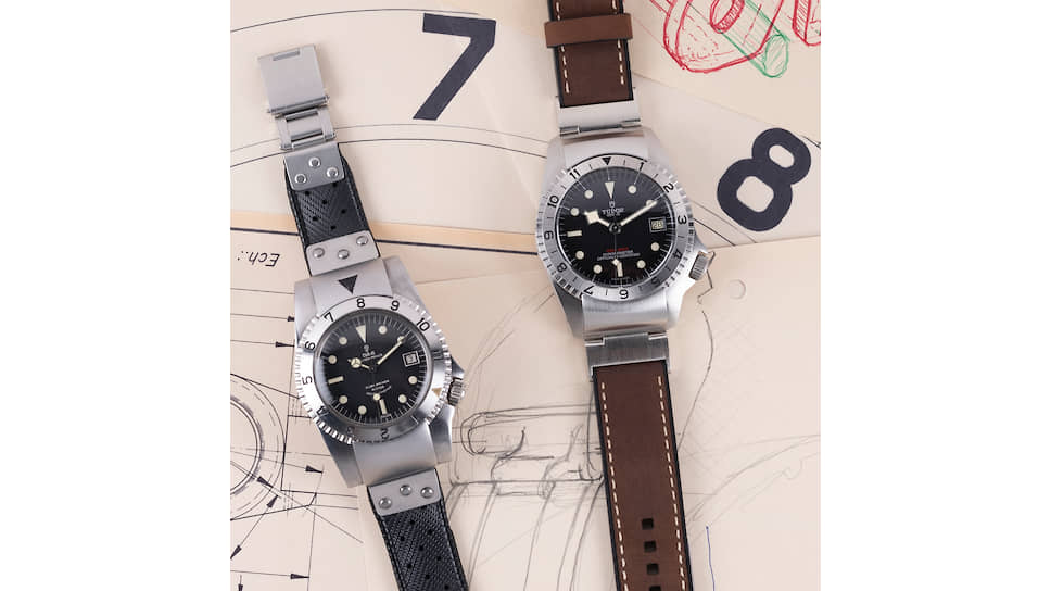 Tudor Black Bay P01 42 мм, сталь с сатинированной обработкой, механизм с автоматическим подзаводом и двунаправленной роторной системой, запас хода 70 часов, водонепроницаемость до 200 м