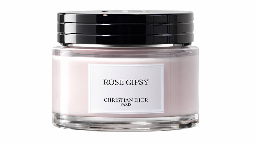 Увлажняющий парфюмированный крем для тела Rose Gipsy, Christian Dior, c маслом семян пенника лугового