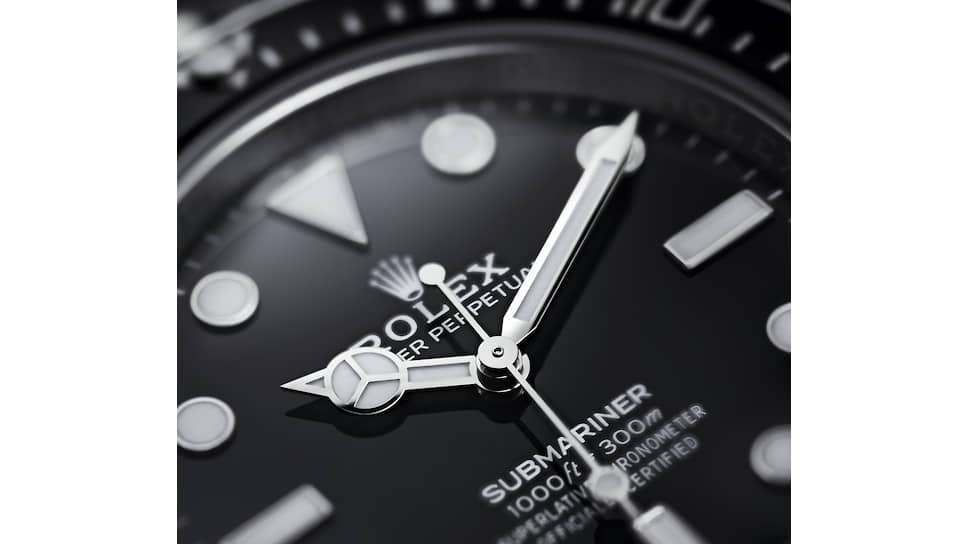 Часы Rolex Oyster Perpetual Submariner с тремя стрелками