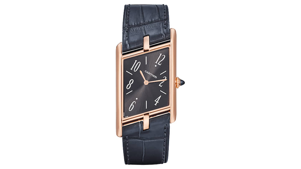 Cartier Prive Tank Asymetrique с мануфактурным механизмом 1917 MC