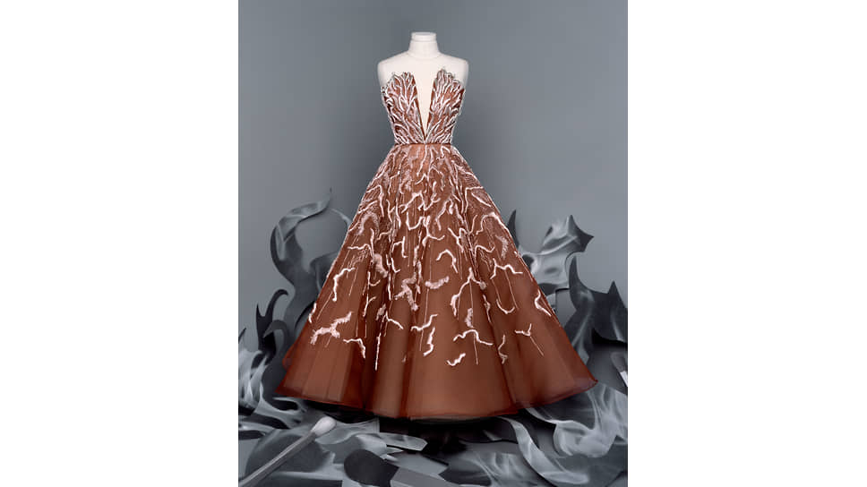 Платье из коллекции Dior Haute Couture