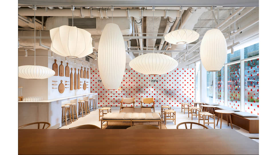 Отдел светильников The Conran Shop