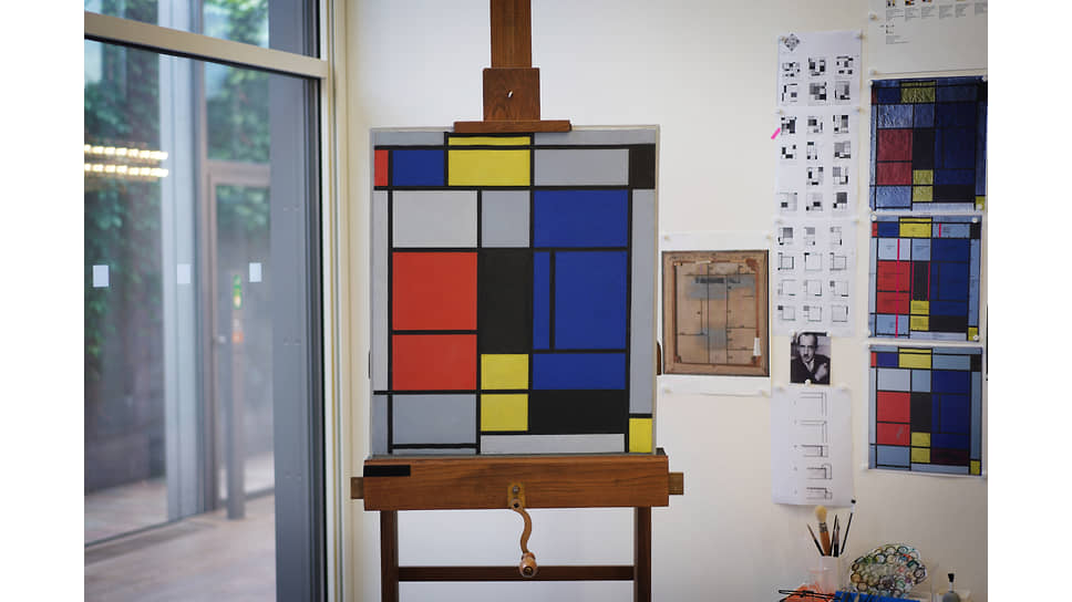 Реставрационные работы в Фонде Бейелер в рамках проекта Piet Mondrian Conservation Project с брендом La Prairie 