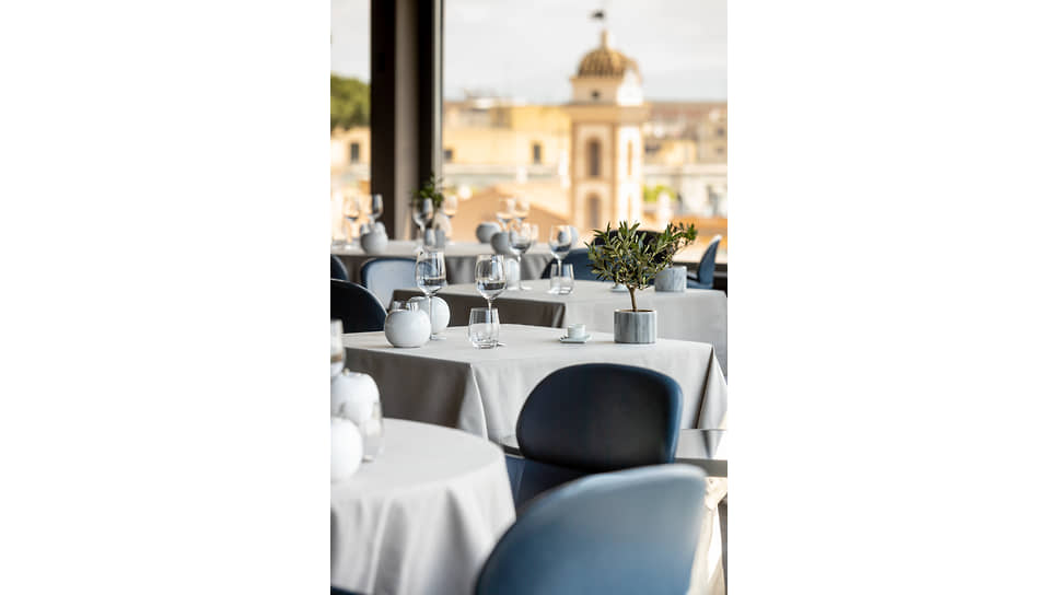 Ресторан La Terrazza в Hotel Eden Roma 