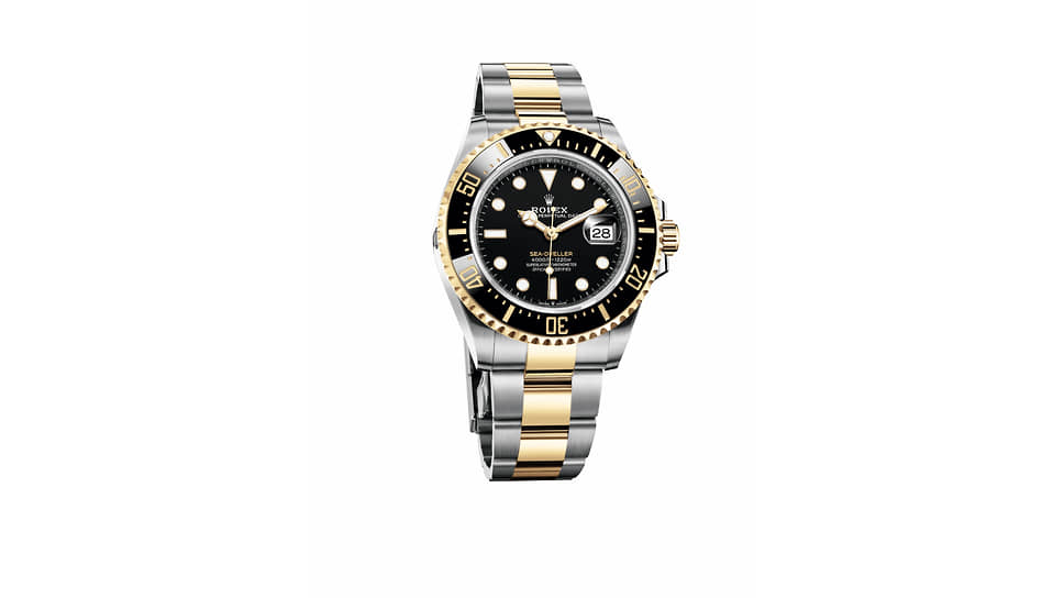 Rolex Oyster Perpetual Sea-Dweller в корпусе 43 мм из стали и желтого золота