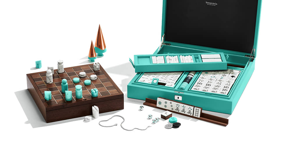 Набор настольных игр от ювелирного дома  Tiffany