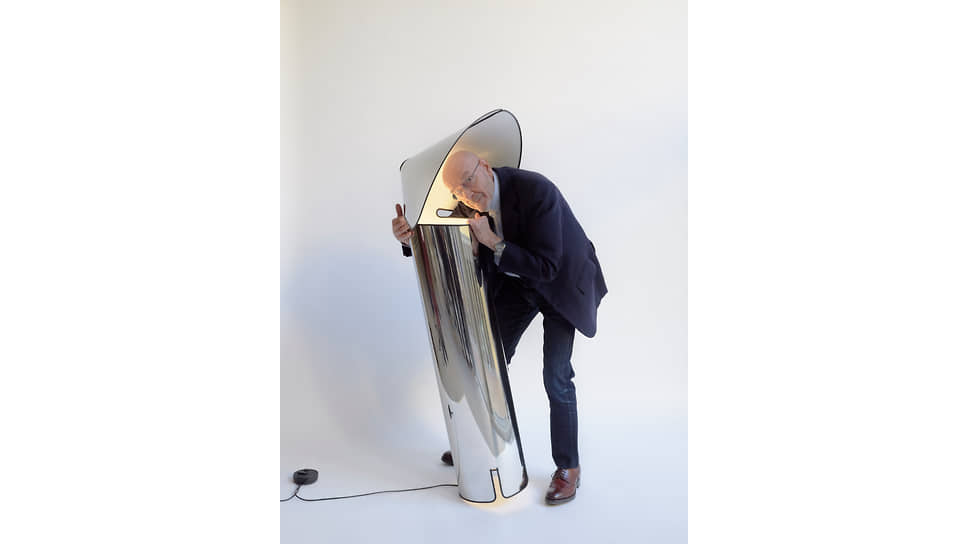 Дизайнер Марио Беллини и его лампа Chiara