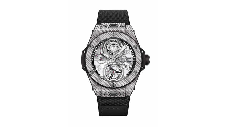 Hublot Big Bang Tourbillon Automatique Texalium в корпусе из тексалиума. Ограниченная серия 100 экземпляров